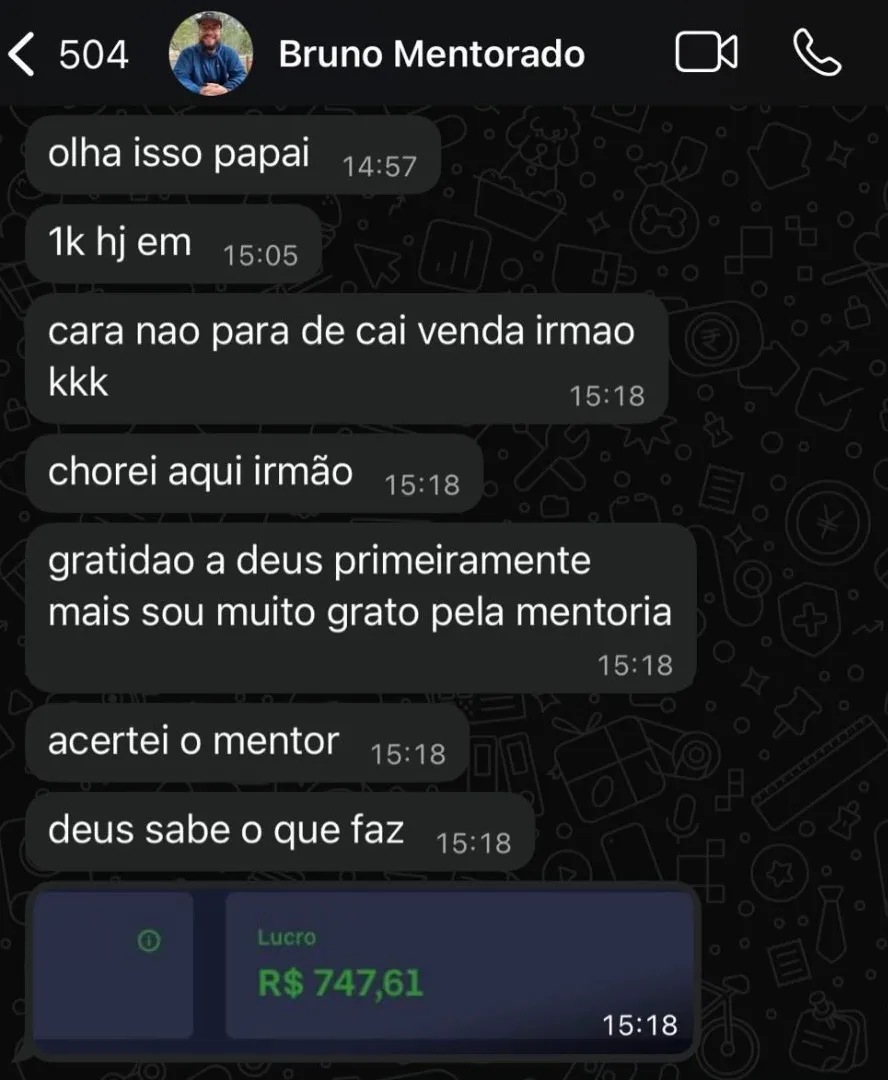 Depoimento aluno 17