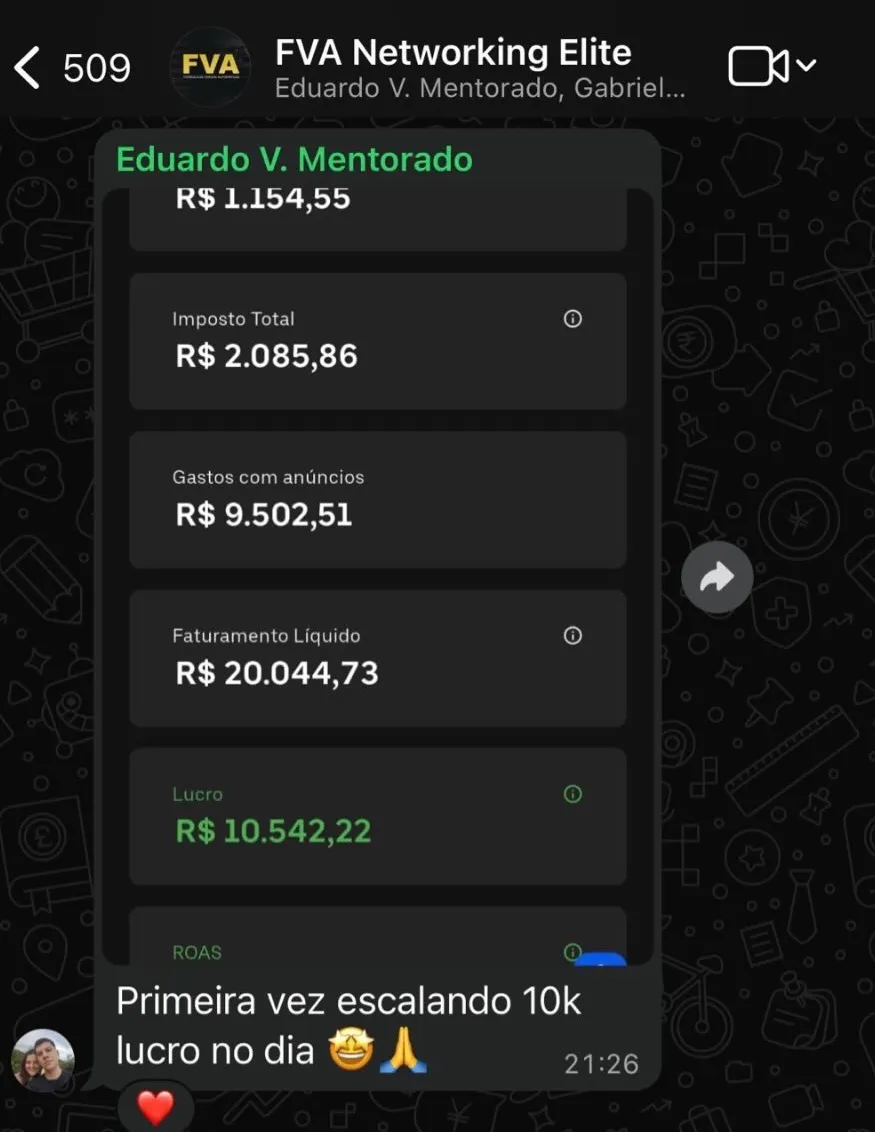 Depoimento aluno 18