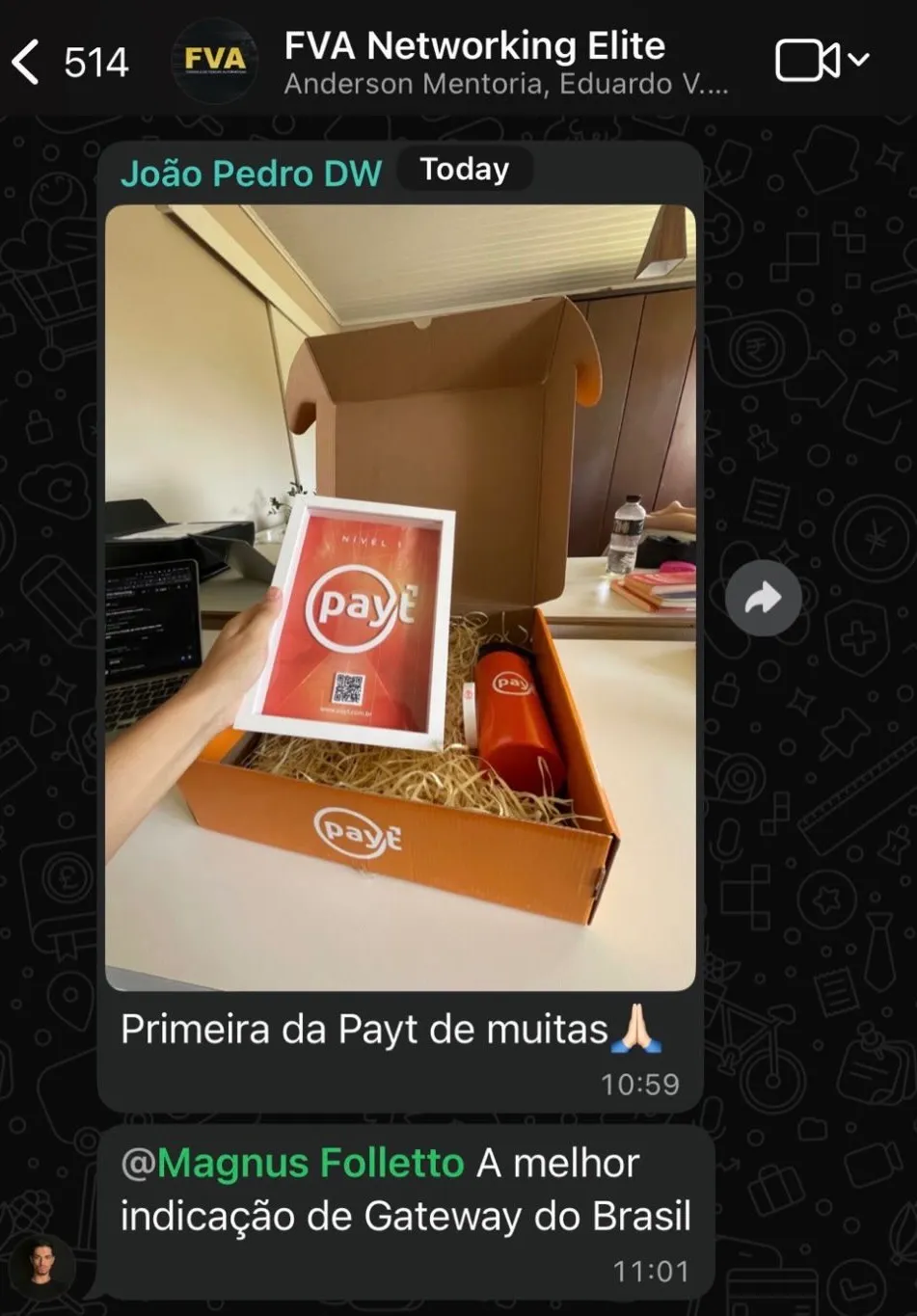 Depoimento aluno 19