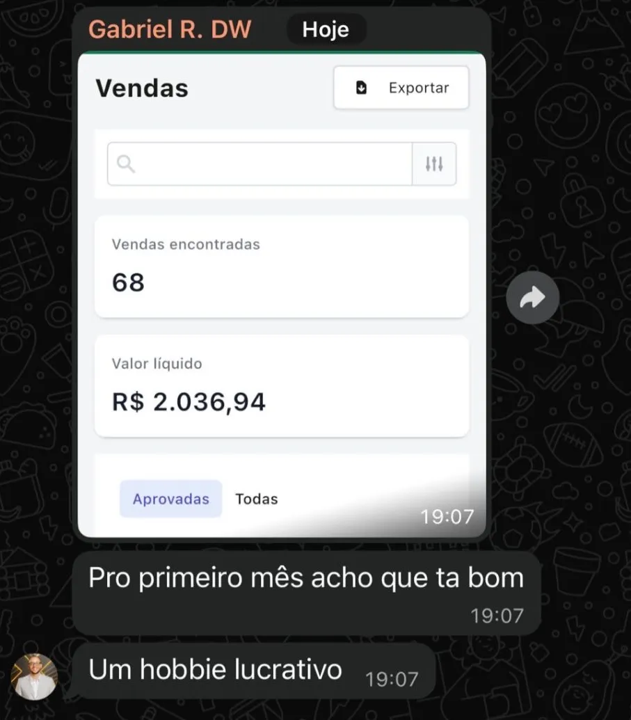 Depoimento aluno 9