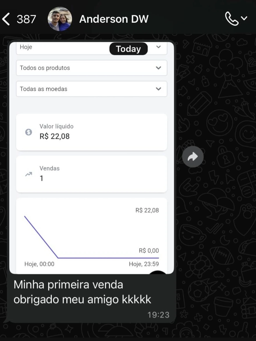 Resultado aluno 3